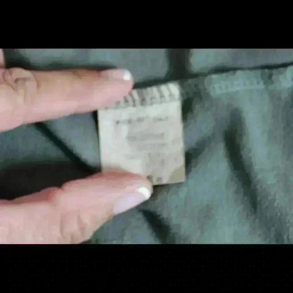 WENDY TRENDY RARE FIND DISTRESSED SWEAT SHIRT COLOR GREEN GRAY SIZE M - Picture 10 of 11